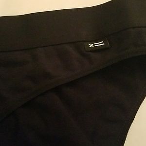 Brand new black Tomboy X bikini panties